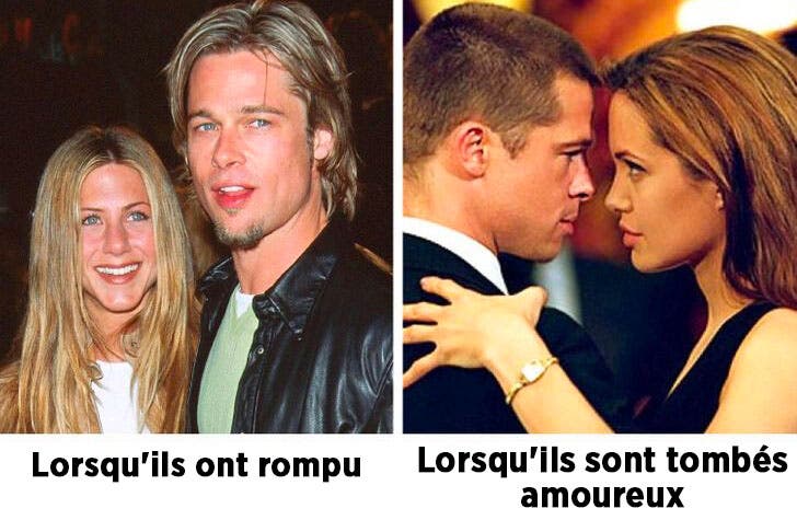 Brad Pitt et Angelina Jolie