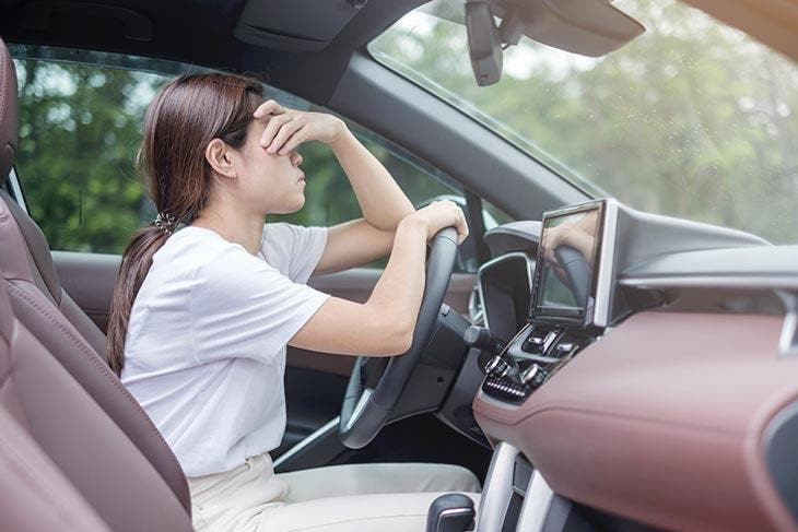 Catastrophe, plus de points sur le permis de conduire