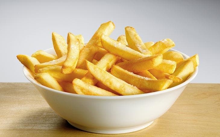 Des frites croustillantes