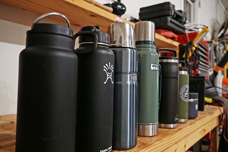 Différents types de thermos