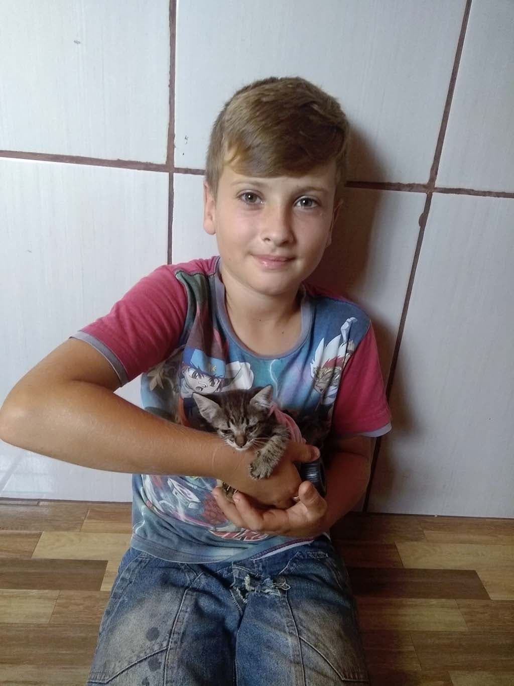 João et le chaton