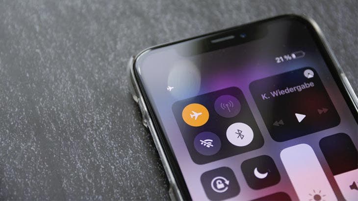Mettre le téléphone en mode avion – source : spm