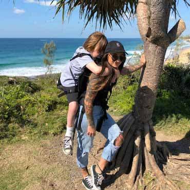 Niki et son fils Jimmy