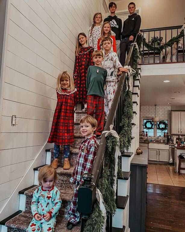 Photo des enfants de Carly à la maison