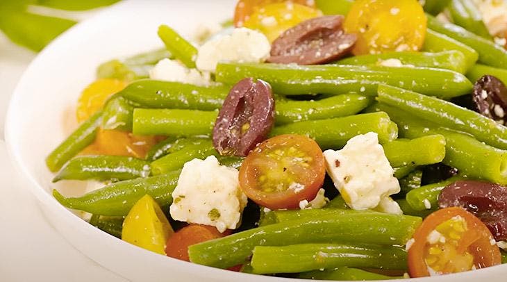 Salade de haricots verts