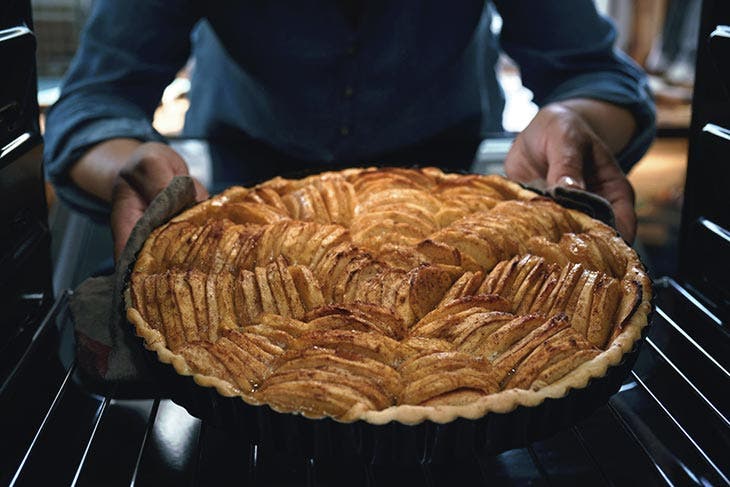 Tarte aux pommes au four