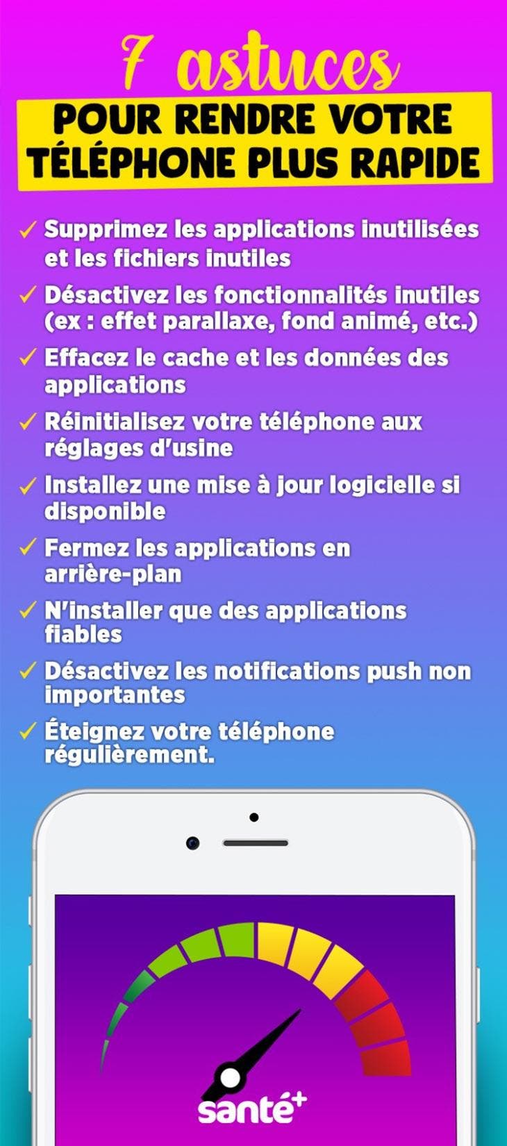 Téléphone lent L’astuce facile pour accélérer votre mobile et le rendre plus rapide en 2 minutes PIN