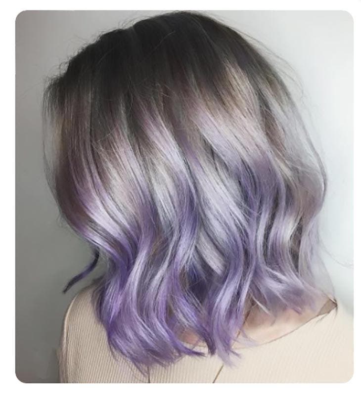 Un balayage de cheveux