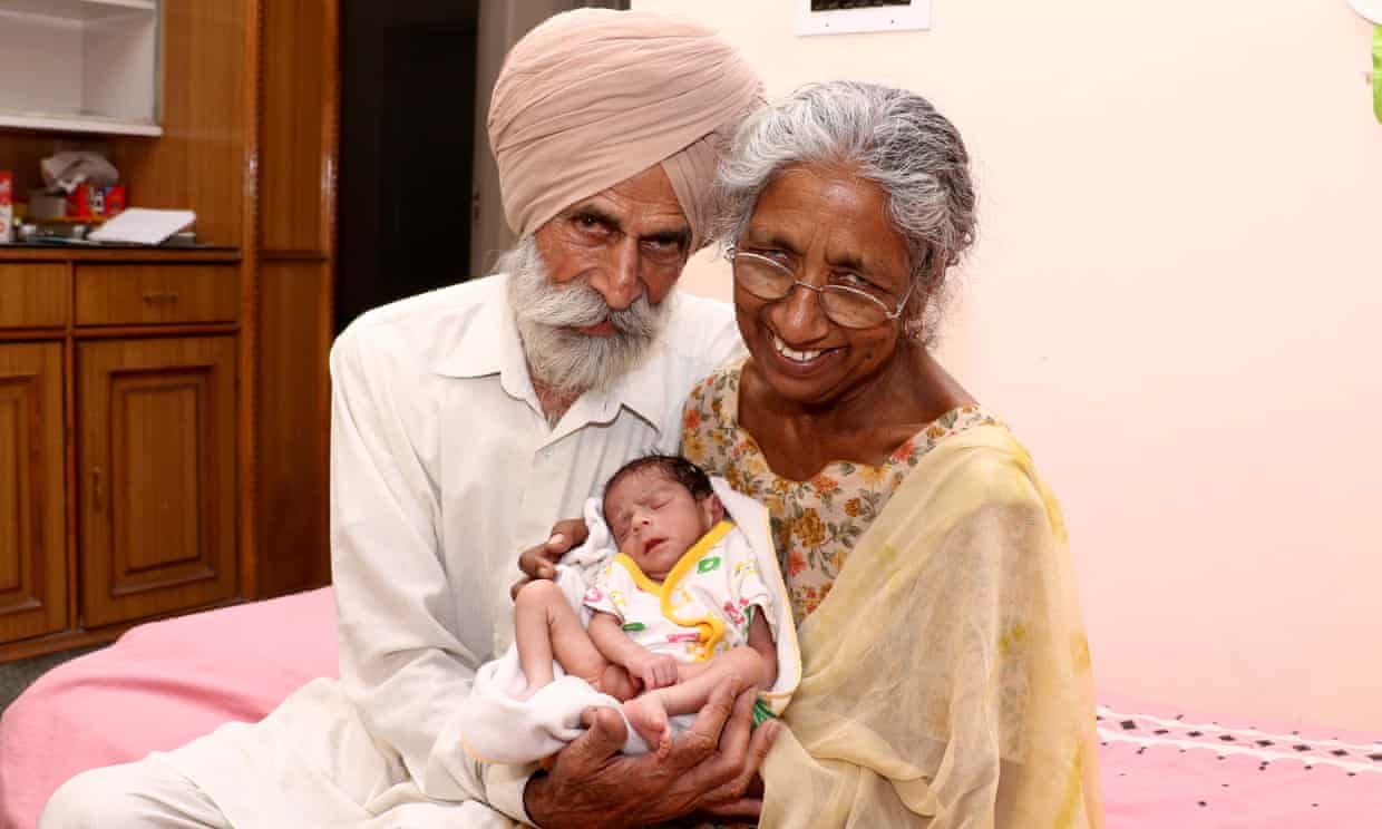 Une femme donne naissance à un bébé à l’âge de 72 ans 