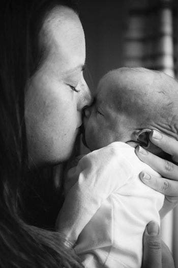 Une maman au coeur brisé