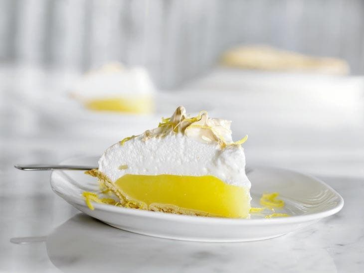 Une part de tarte au citron