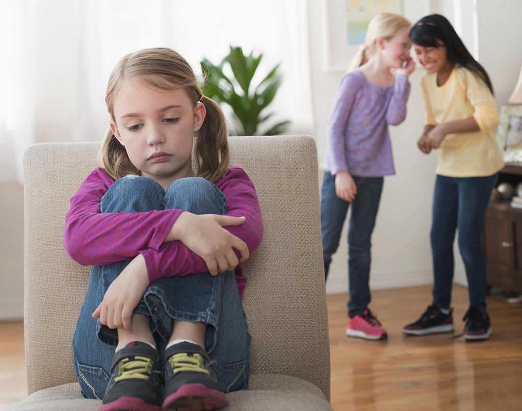 Une petite fille mal dans sa peau