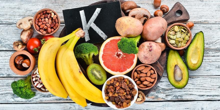 aliments potassium