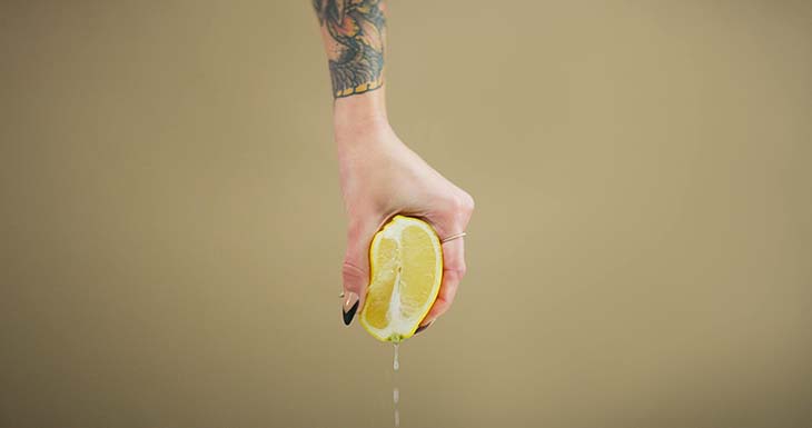 Jus de citron – source : spm