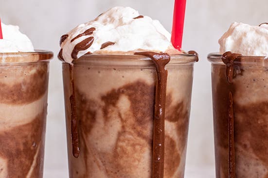 lait frappe au chocolat