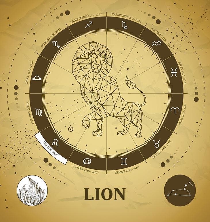 Signe du zodiaque lion