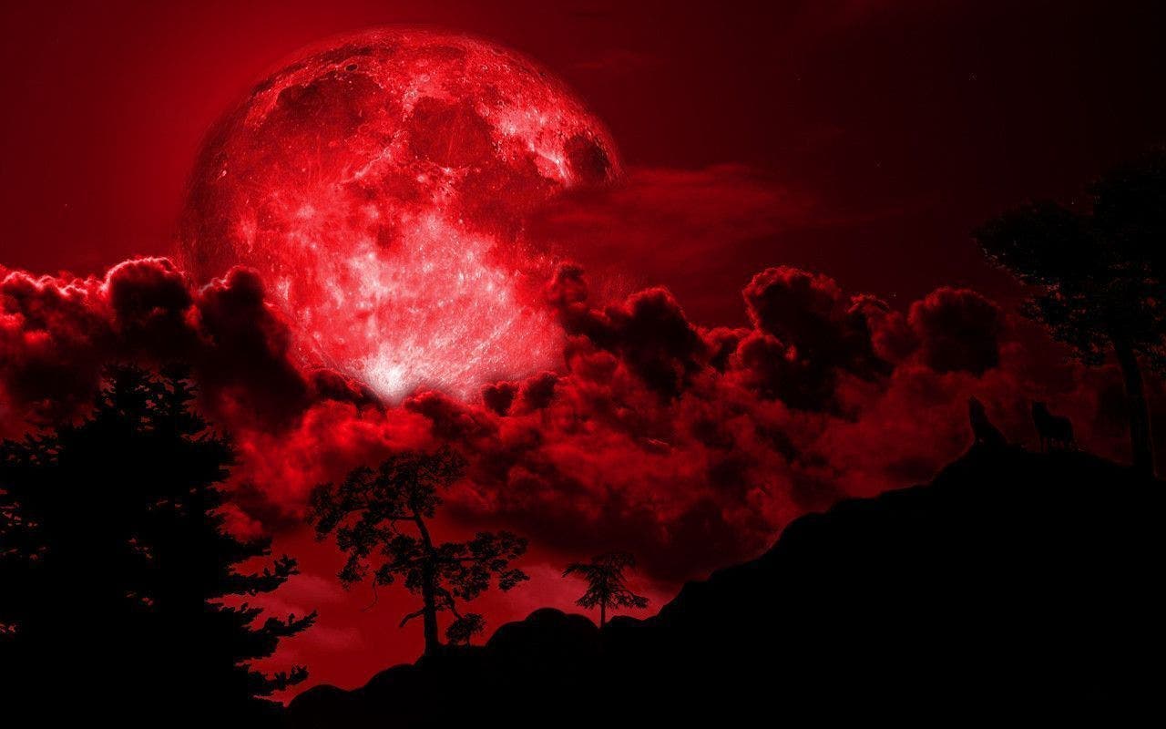 lune rouge