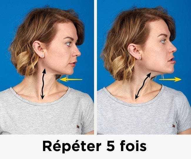 Voici les 7 meilleurs exercices pour se débarrasser du double menton