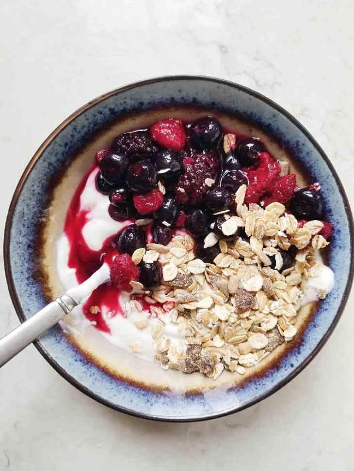 muesli aux fruits