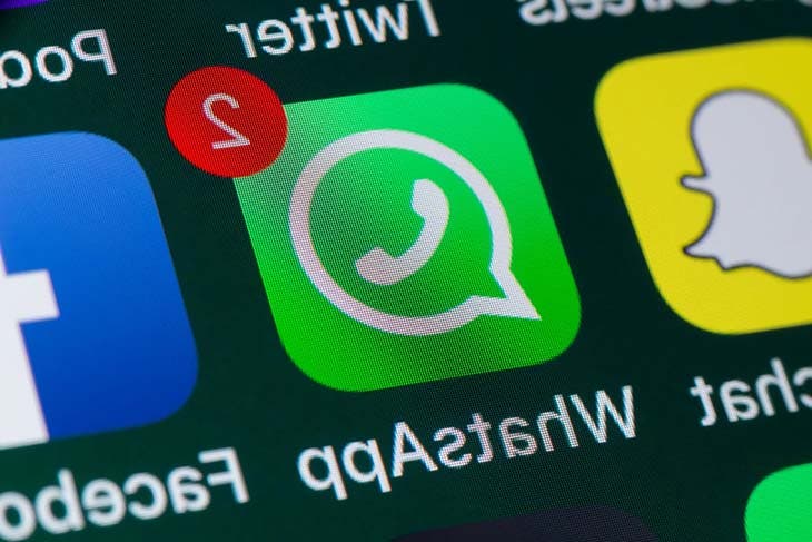 Des notifications affichées sur whatsapp 