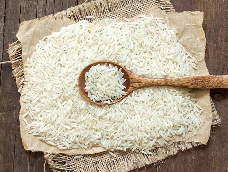 Riz cru - source : spm