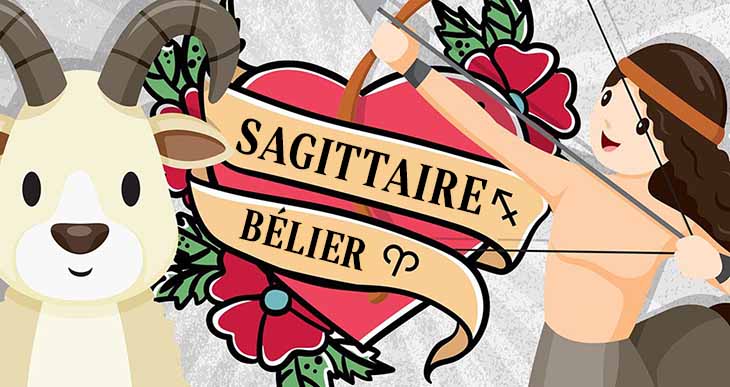 sagittaire belier