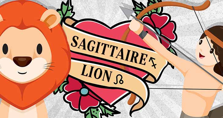 sagittaire lion