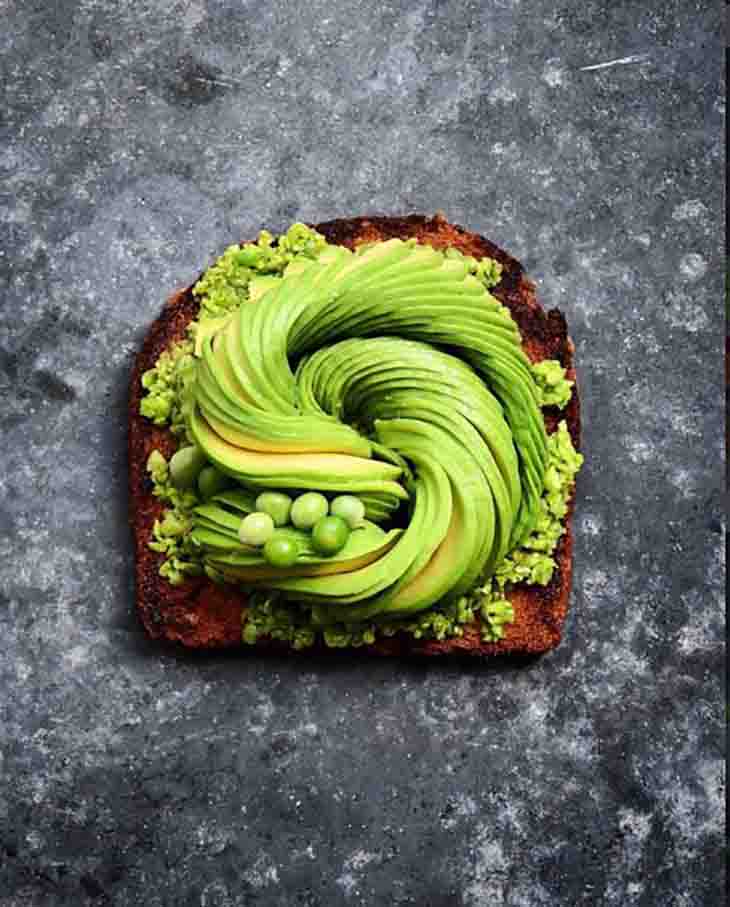 tartine avocat